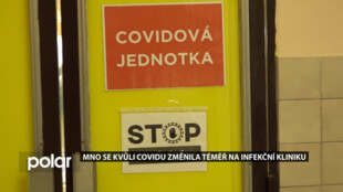 Městská nemocnice Ostrava je druhá nejvytíženější v kraji. Změnila se téměř na infekční kliniku