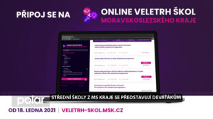 Střední školy z Karvinska se představily deváťákům online