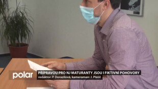 Praxí pro novojičínské maturanty jsou i fiktivní pohovory se zaměstnavateli