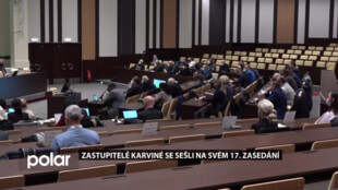 Zastupitelé Karviné se sešli na svém 17. zasedání, projednávali 19 bodů programu