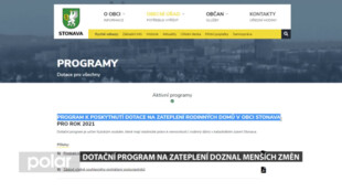 Dotační program na zateplení rodinných domů doznal menších změn