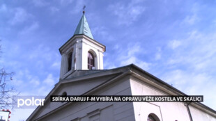 Začal třetí ročník sbírky Daruj F-M, letos můžete přispět na opravu věže kostela sv. Martina ve Skalici