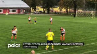 Fotbalisté čekají na rozvolnění vládních opatření