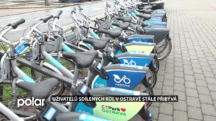 Bikesharning je v Ostravě velmi oblíbený. Uživatelů sdílených kol stále přibývá