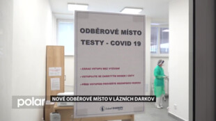 V Karviné přibylo odběrové místo. nachází se v Rehabilitačním sanatoriu Lázní Darkov