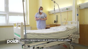 Slezská nemocnice má nová polohovatelná lůžka, s financováním pomohla opavská radnice