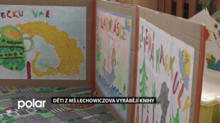 Děti z MŠ Lechowiczova v Ostravě už vyrobily 5 knih. Teď se vrhnou na další