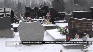 V Havířově změnili lhůtu pro pronájem místa na hřbitovech