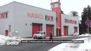 Dobrovolní hasiči z Frýdlantu nad Ostravicí mají nově rekonstruovanou zbrojnici