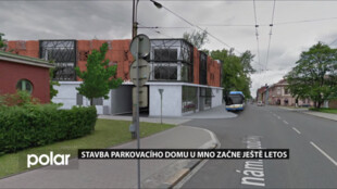 Stavba parkovacího domu u MNO začne ještě letos. Bude mít sedm pater