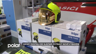 Slezská Ostrava pořídila dobrovolným hasičům speciální přilby a zásahové obleky