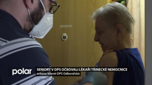 V Ostravě-Jihu zajistili seniorům očkování proti koronaviru přímo v jejich bytech