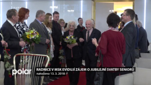 LÉTA BĚŽÍ: Radnice v Ostravě-Jihu eviduje zájem o jubilejní svatby