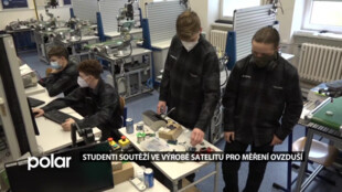 Středoškoláci z Palkovic sestavují satelit, který bude za letu měřit kvalitu ovzduší