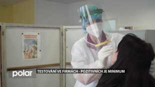 Testování ve firmách – pozitivních je minimum