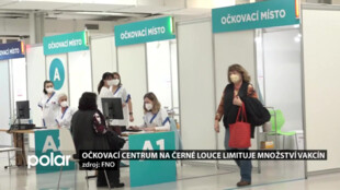 Očkovací centrum na Černé louce v Ostravě zvyšuje otáčky. Limituje ho jen nedostatek vakcín