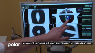 Přesné vyšetření prostaty a její biopsii umožňuje nový přístroj v krnovské nemocnici