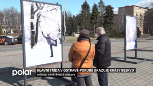 Za krásami Beskyd nemusíte na hory. K vidění jsou na Hlavní třídě v Ostravě-Porubě