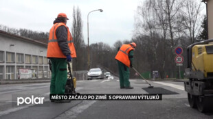 Opravy komunikací po zimě jsou v Havířově v plném proudu