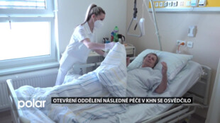 Otevření Oddělení následné péče se karvinské hornické nemocnici osvědčilo