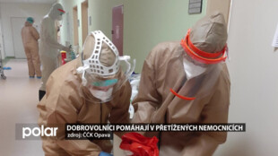 20 dobrovolníků z Opavska pomáhá v přetížených nemocnicích