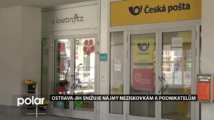 Další bonus. Ostrava-Jih poskytne další úlevy z nájmů podnikatelům a neziskovým organizacím