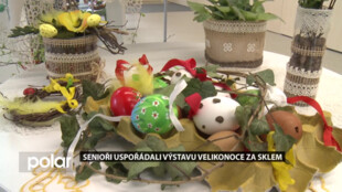 Senioři ve Frýdku-Místku připravili pro veřejnost výstavu Velikonoce za sklem