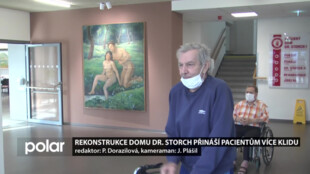 Rekonstrukce domu Dr. Storch v Čeladné přináší pacientům více klidu