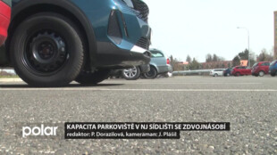 Kapacita parkoviště v největším sídlišti Nového Jičína se zdvojnásobí