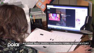 Mateřské školy zavedly zajímavou formu distanční výuky