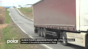 Silnice pokryl rekordní počet děr, opravy začaly