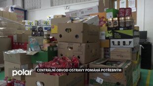 Moravská Ostrava a Přívoz přispěla Potravinové bance na jídlo pro lidi v nouzi. Pomáhá i jinak