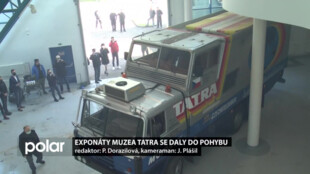 Exponáty kopřivnického muzea Tatra se daly do pohybu