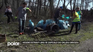 V Ostravě-Jihu se pustili do úklidu obvodu. Nasbírali 4 a půl tuny odpadu