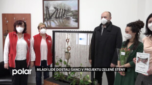 Mladí lidé dostali šanci v projektu Zelené stěny