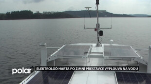 Lodní doprava na Slezské Hartě zahajuje provoz. O víkendu vyjede elektroloď Harta i loď Santa Maria