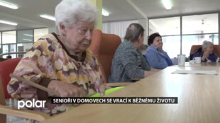 Senioři v domovech se vrací k běžnému životu, covidová doba je ale poznamenala