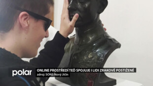 Online prostředí spojuje i lidi zrakově postižené,  sdílí historické přednášky