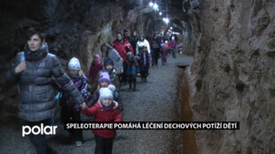 90 metrů pod zemí tráví denně na speleoterapii pacienti dětské léčebny Edel