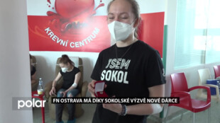 FN Ostrava má nové dárce. Sokolové darováním krve oslavili osvobození Ostravy a 130 let