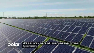 ENERGIE A KRAJ: Vítr a slunce v Evropě poprvé porazily uhlí