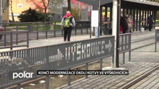 Končí modernizace okolí Kotvy v Ostravě-Jihu, lokalita je přívětivější pro chodce i cestující MHD