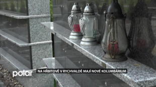 V Rychvaldě mají na hřbitově nové kolumbárium