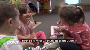 Zápisy do MŠ probíhají online, bez osobní účasti