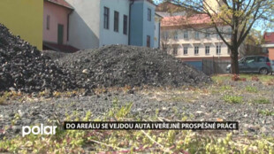 Do areálu u Hoblíkovy ulice se vejdou auta i veřejně prospěšné práce