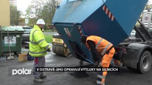 Silnice jsou plné děr a výtluků. Na Jihu Ostravy začali s jejich opravami