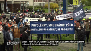 Liberty má na účtech peníze za emisní povolenky, zisk z transakce dostanou zaměstnanci