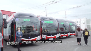 Opavu brázdí trolejbusy se jmény Opavák, Elza bus nebo Boženka