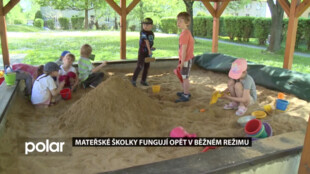 Mateřské školky opět fungují bez omezení, děti se nemohly dočkat návratu