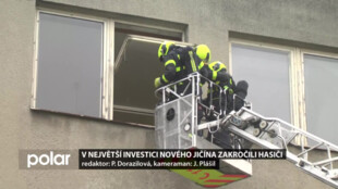 V letošní největší investici Nového Jičína zakročili hasiči